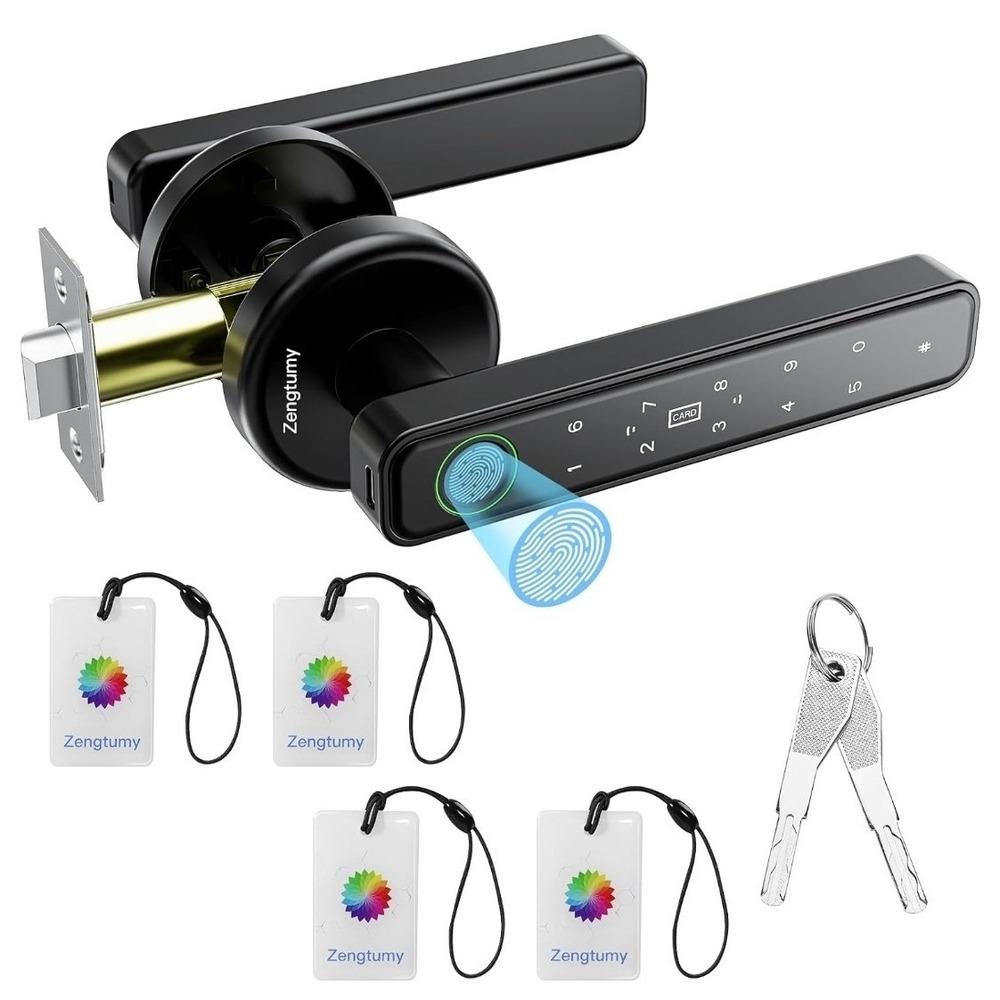 Fingerprint Door Lock, Door Locks for Bedrooms, Biometric Door Lock